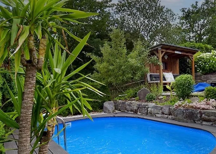 Ferienwohnung Etzelbach شقة *