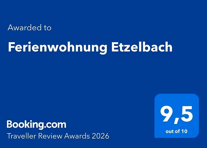 Ferienwohnung Etzelbach شقة *